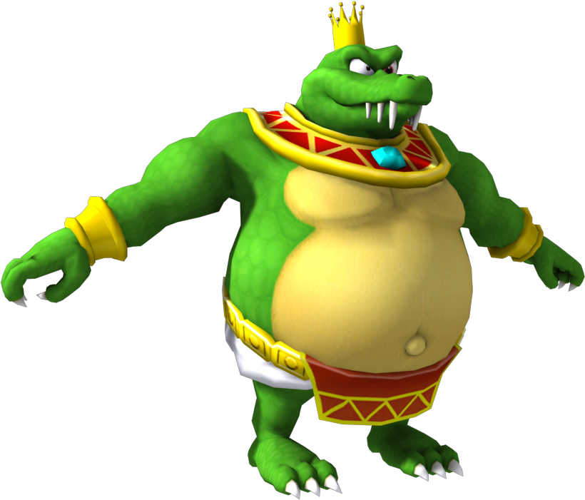 King_ K_ Rool_ Donkey_ Kong_ Character_ Render