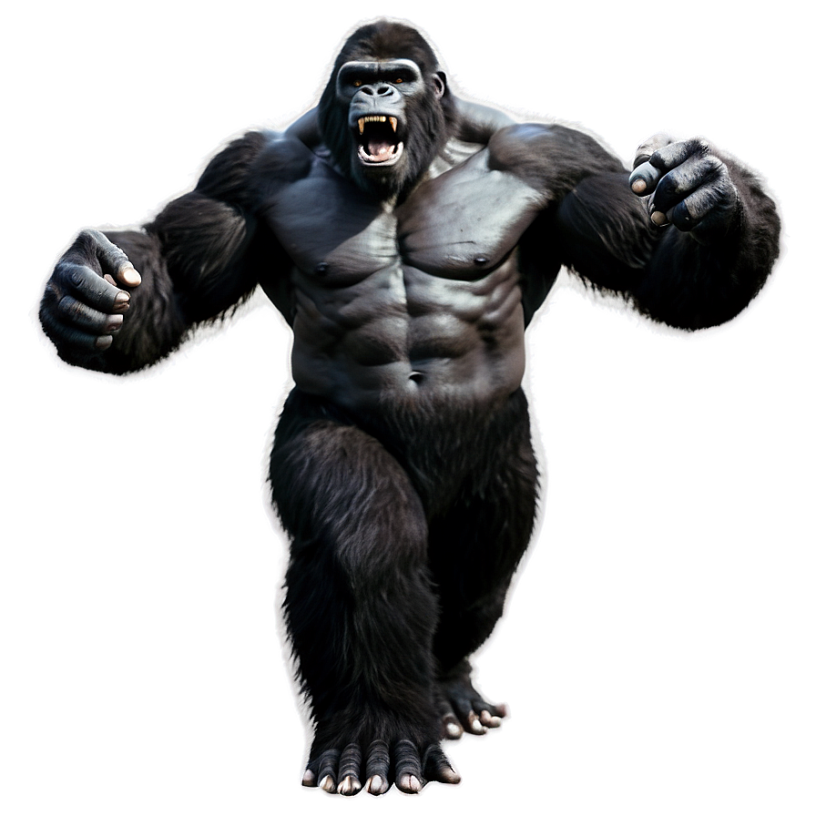 King Kong Iconic Pose Png Rar