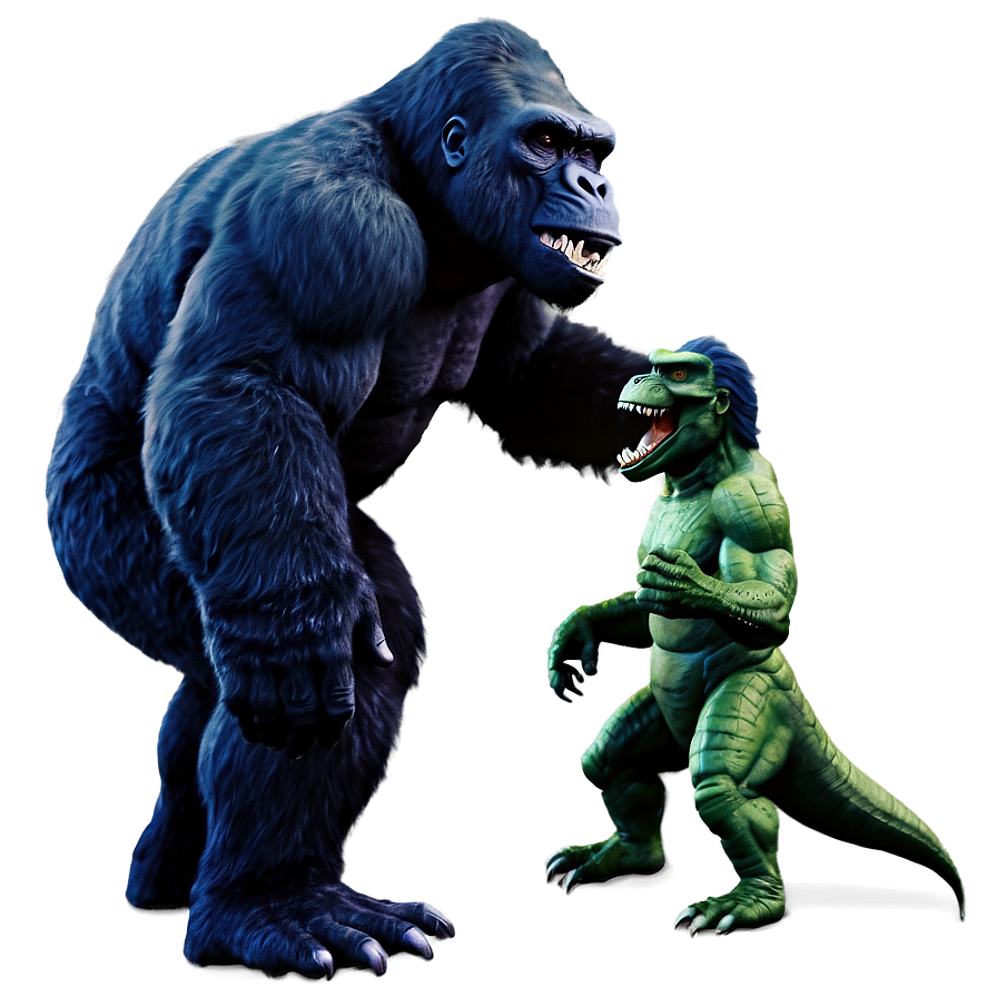 King Kong Vs Vastatosaurus Png Pye99