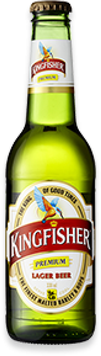 Kingfisher Premium Lager Beer Bottle