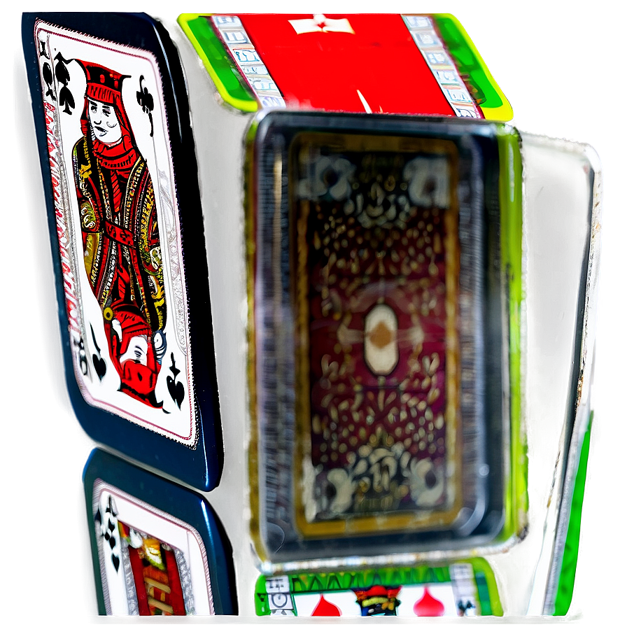 Kingof Clubs Playing Card Cube