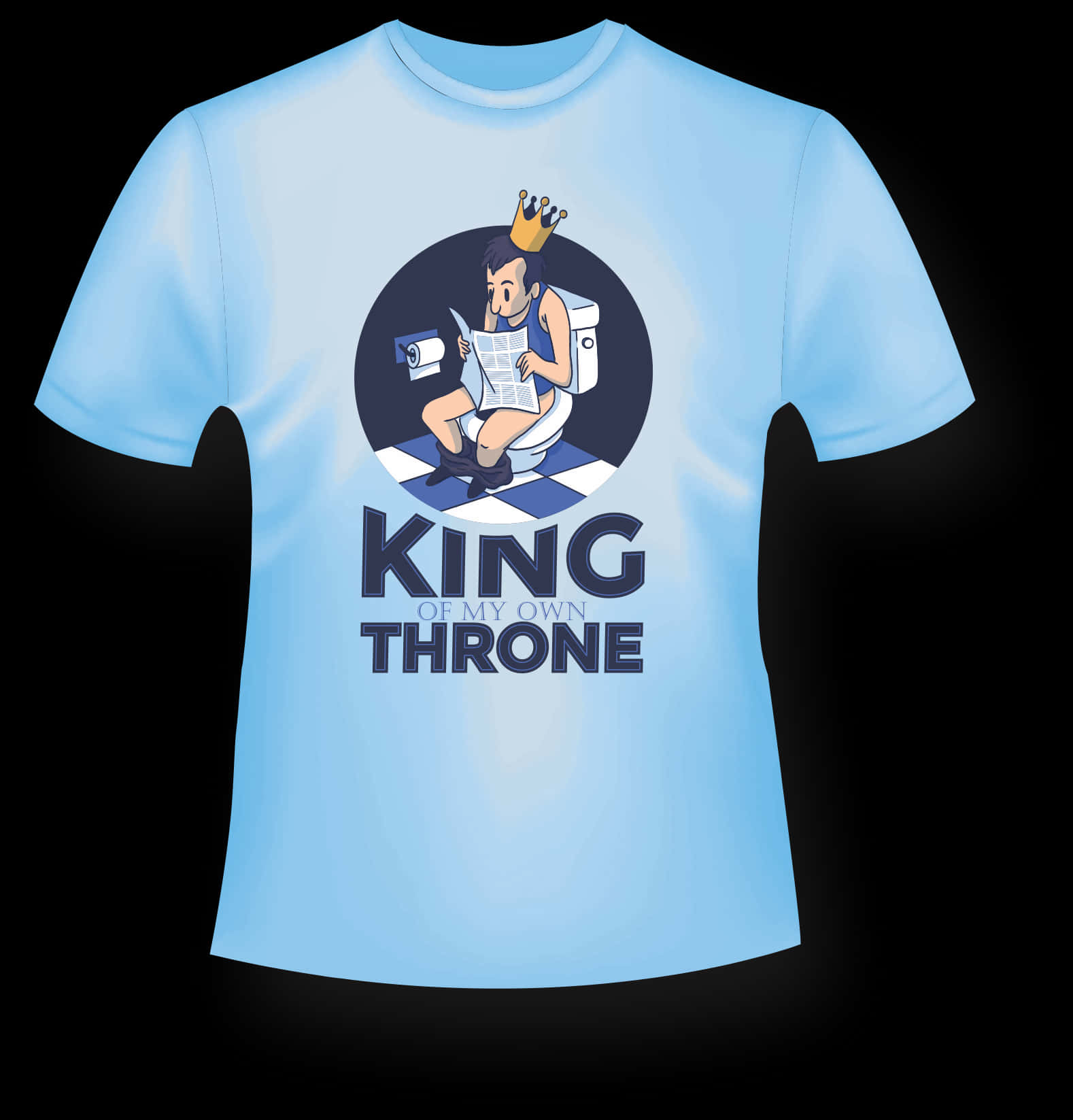 Kingof My Own Throne Tshirt Design