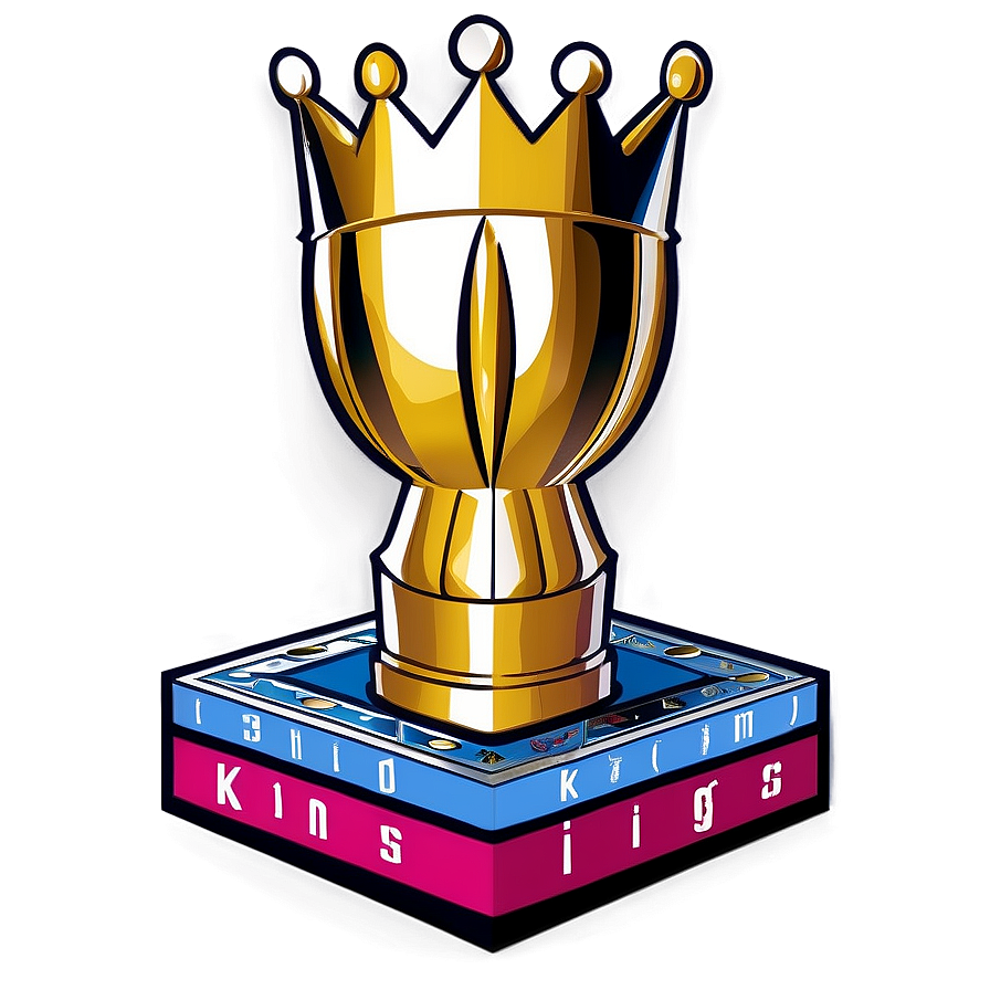 Kings Championship Trophy Logo Png Stq65