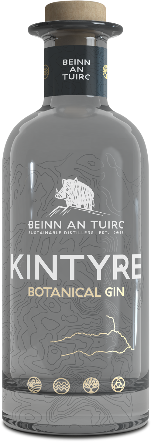 Kintyre Botanical Gin Bottle