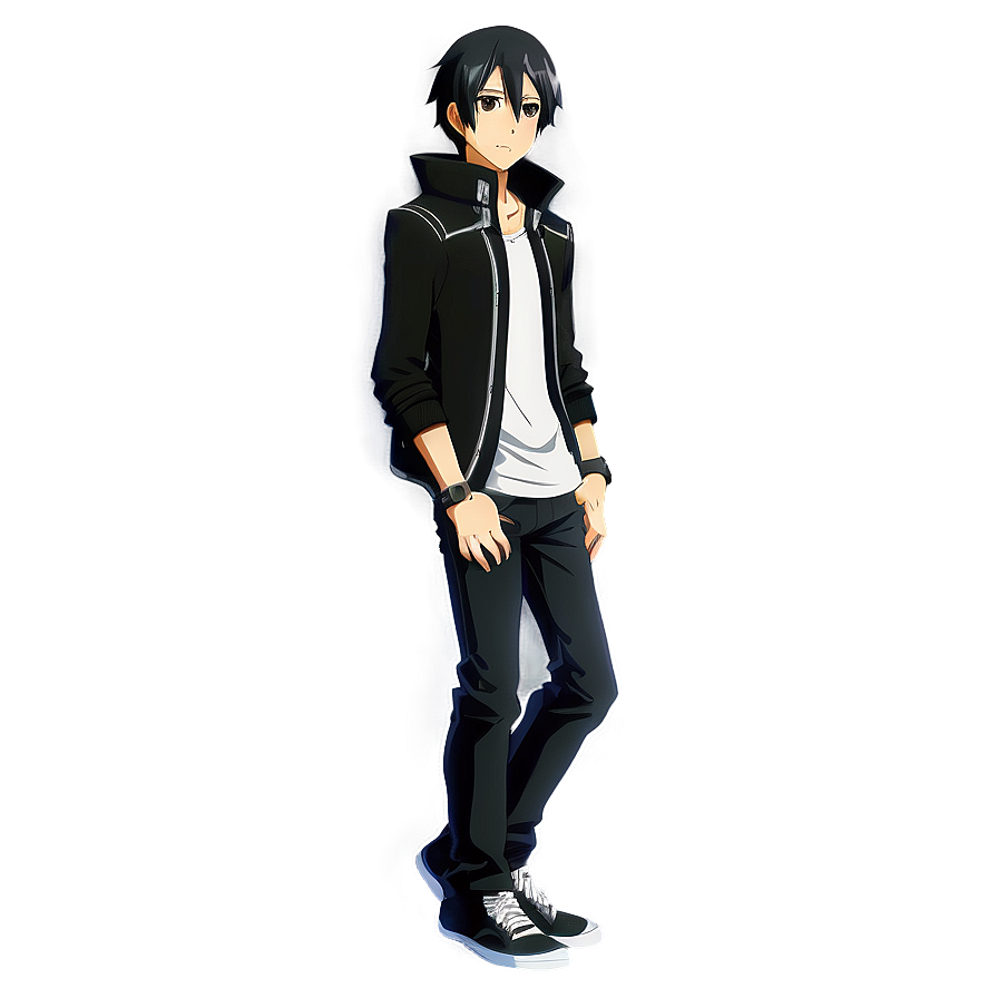 Kirito Casual Outfit Png 06232024