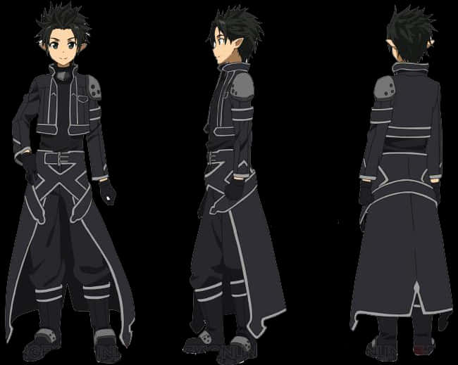 Kirito Character Design S A O