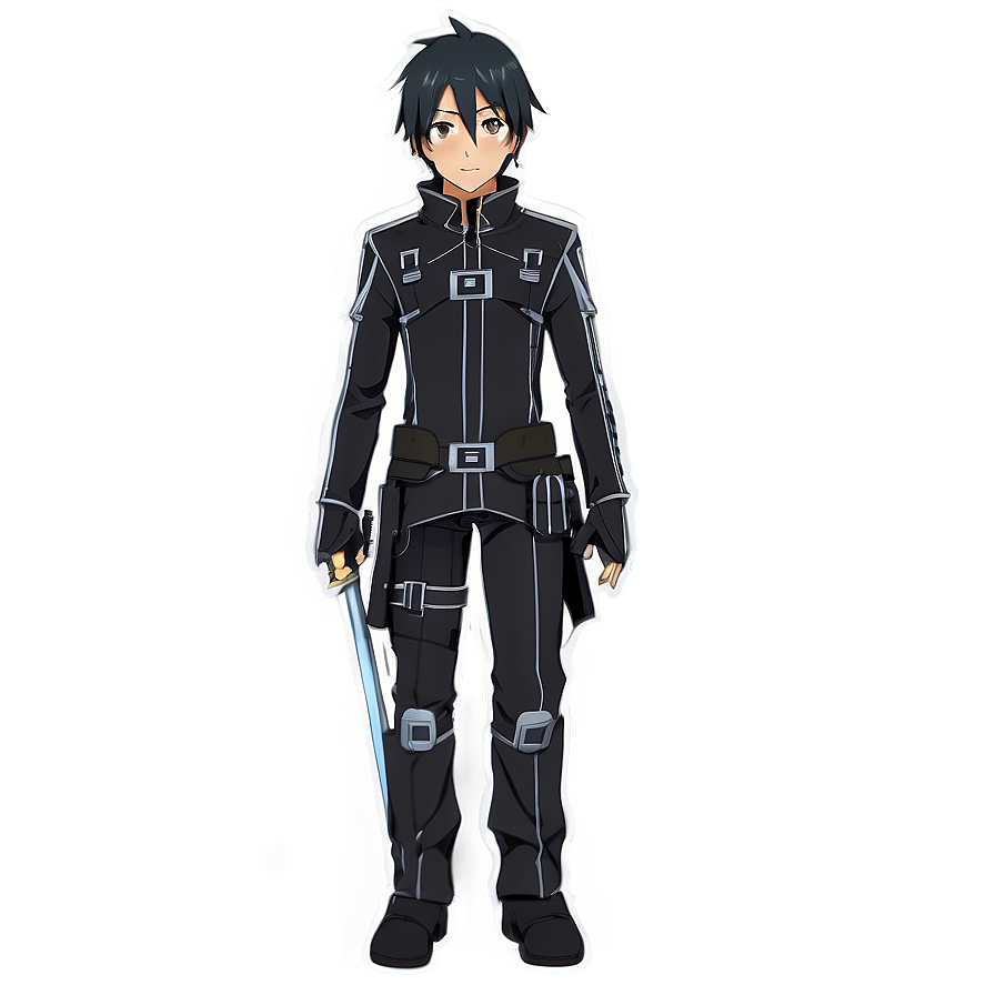 Kirito Full Body Png Vqm