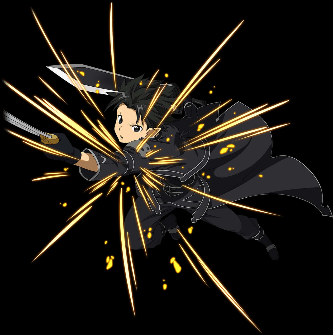 Kirito Sword Art Online Action Pose