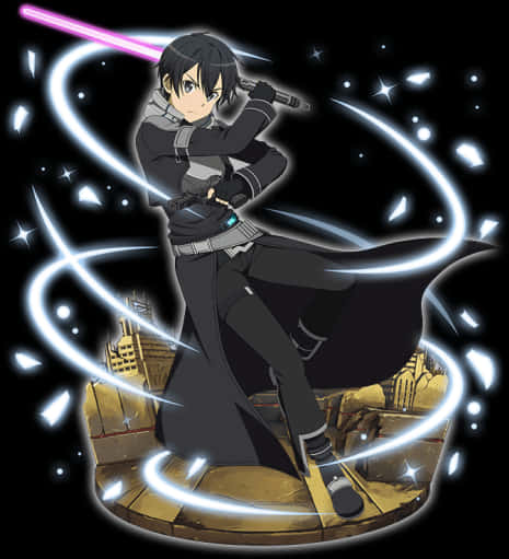 Kirito Sword Art Online Action Pose