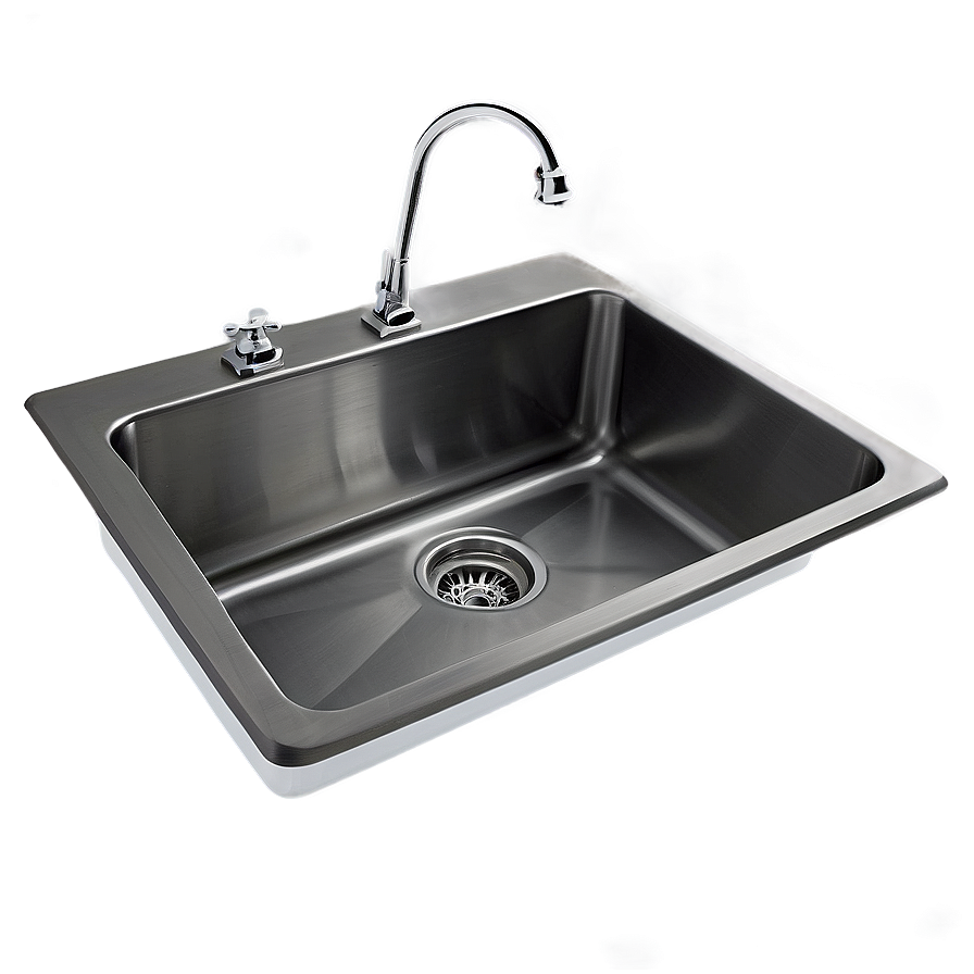 Kitchen Sink With Backsplash Png 06122024