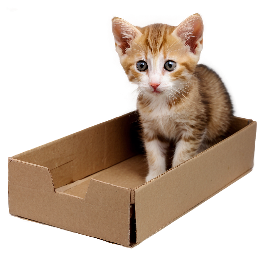 Kitten In Box Png Dtm82