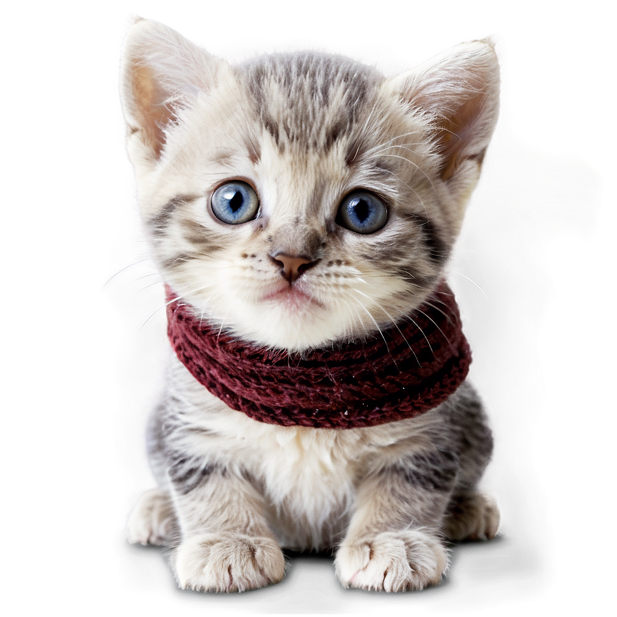 Kitten With Scarf Png 05232024