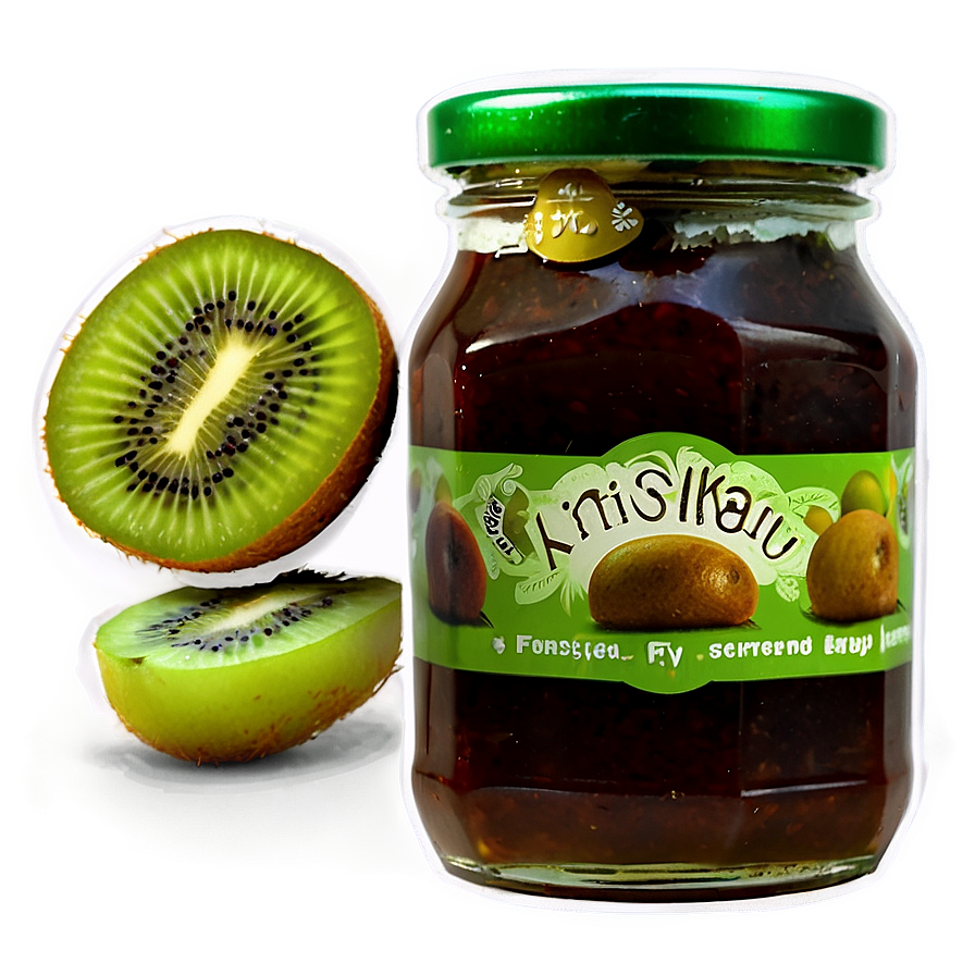 Kiwi Fruit Jam Png 06112024