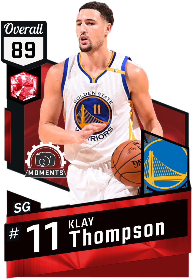 Klay Thompson Golden State Warriors Card