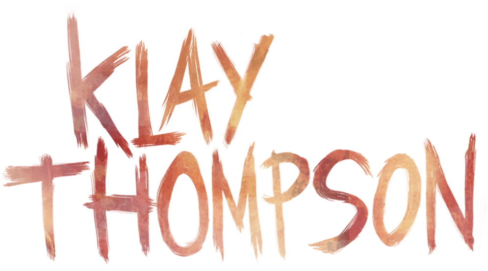 Klay Thompson Text Artwork