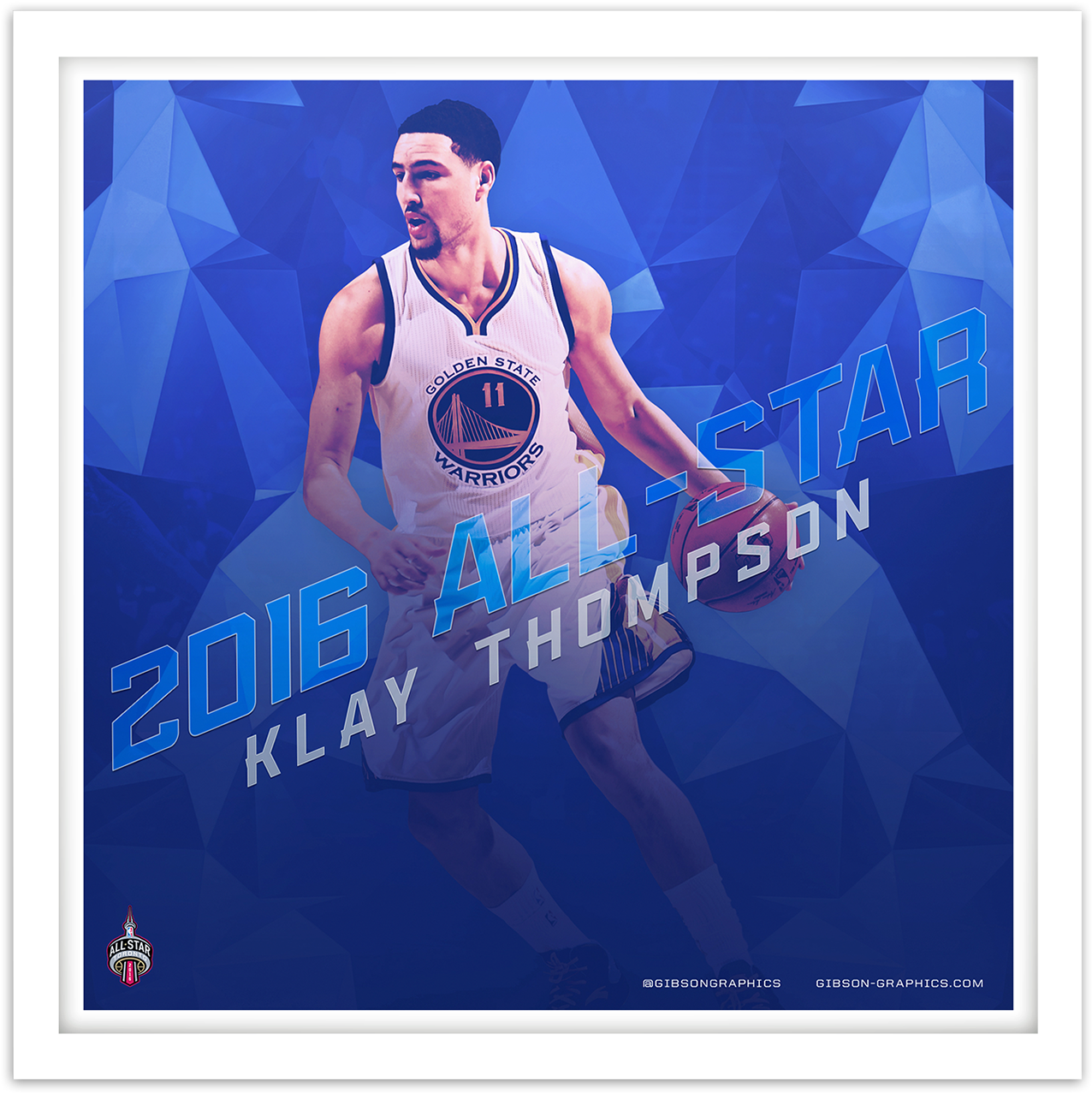 Klay Thompson2016 All Star Artwork