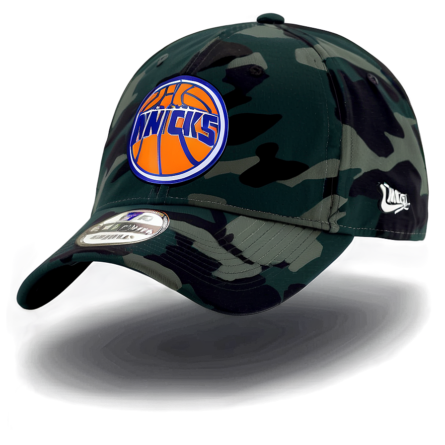 Knicks Camo Hat Png 06282024