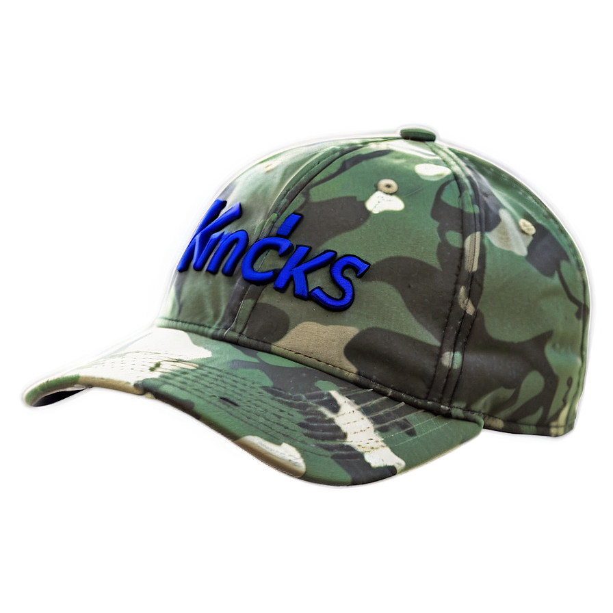 Knicks Camo Hat Png 06282024