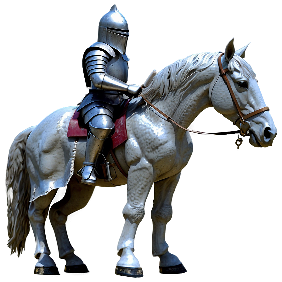 Knight Riding Horse Png 92