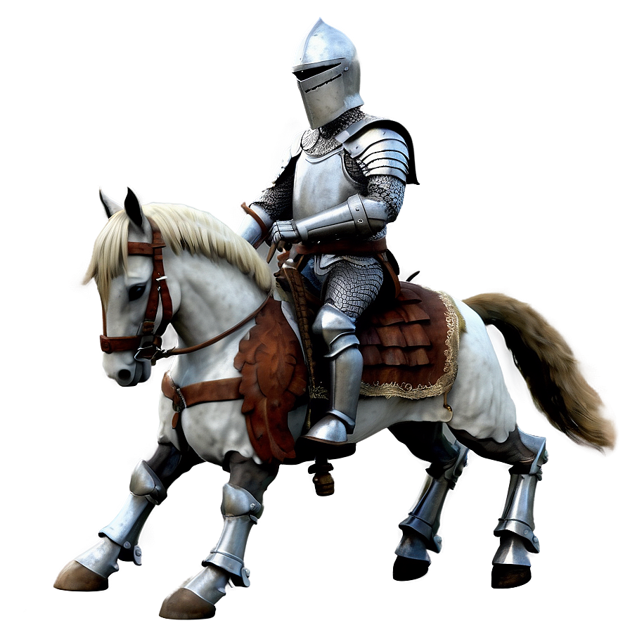 Knight Riding Horse Png Mvu99