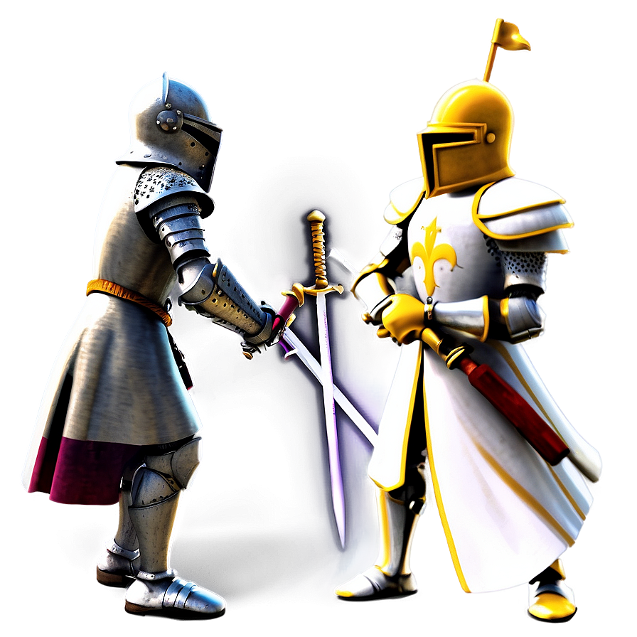 Knights Dueling Png 17