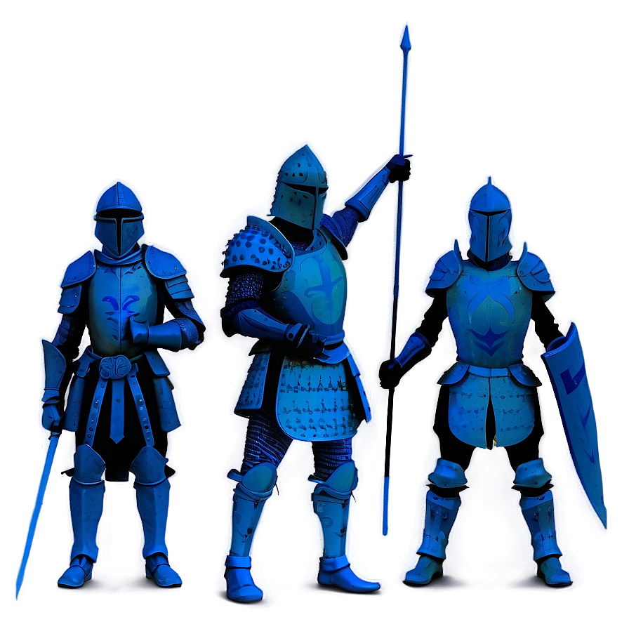 Knights In Silhouette Png 06252024