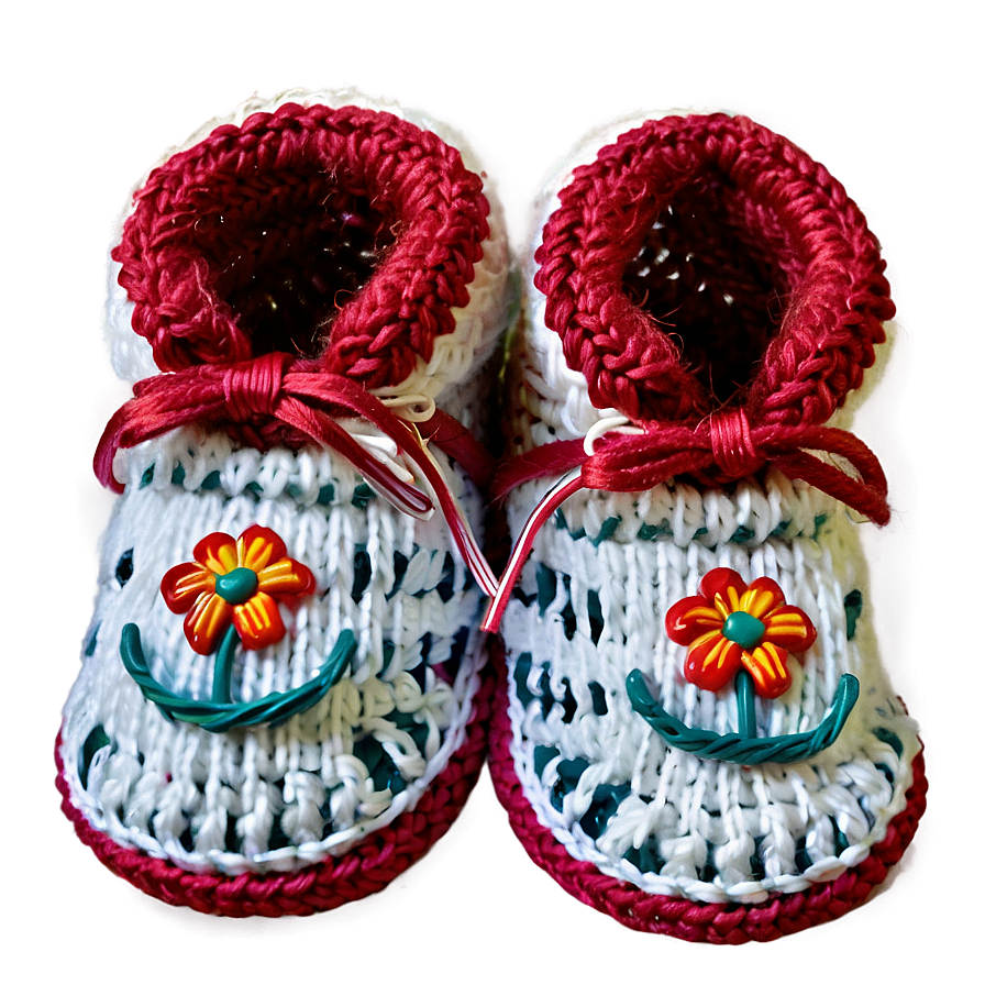 Knitted Baby Shoes Png 30