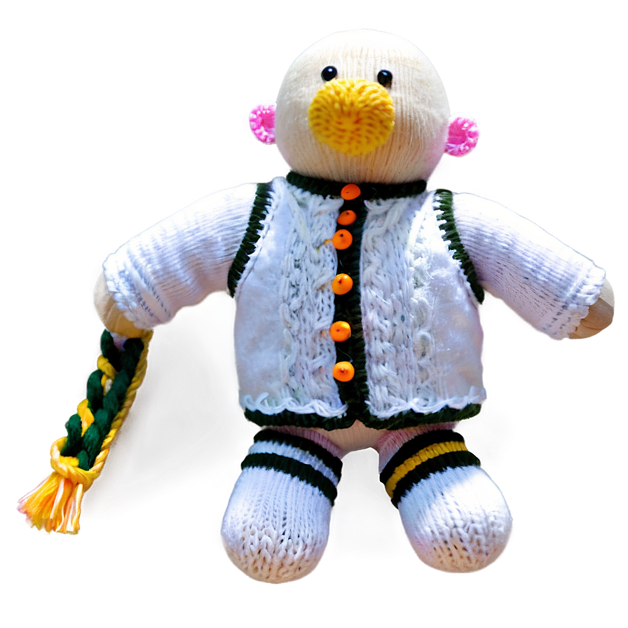 Knitted Baby Toy Png Fww