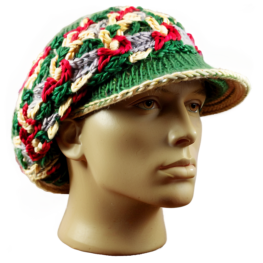 Knitted French Beret Png 06132024