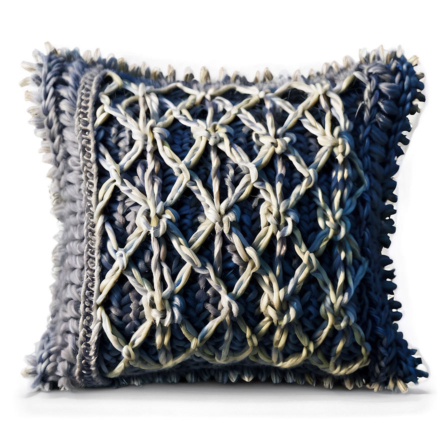 Knitted Pillow Png Alv