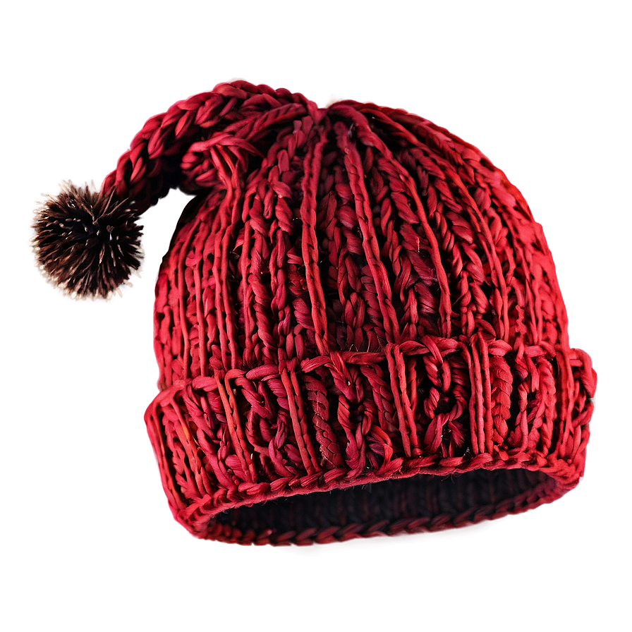 Knitted Winter Hat Png 06122024