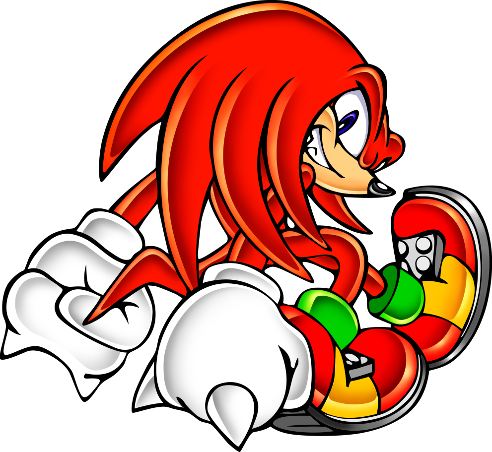 Knuckles The Echidna Character Art