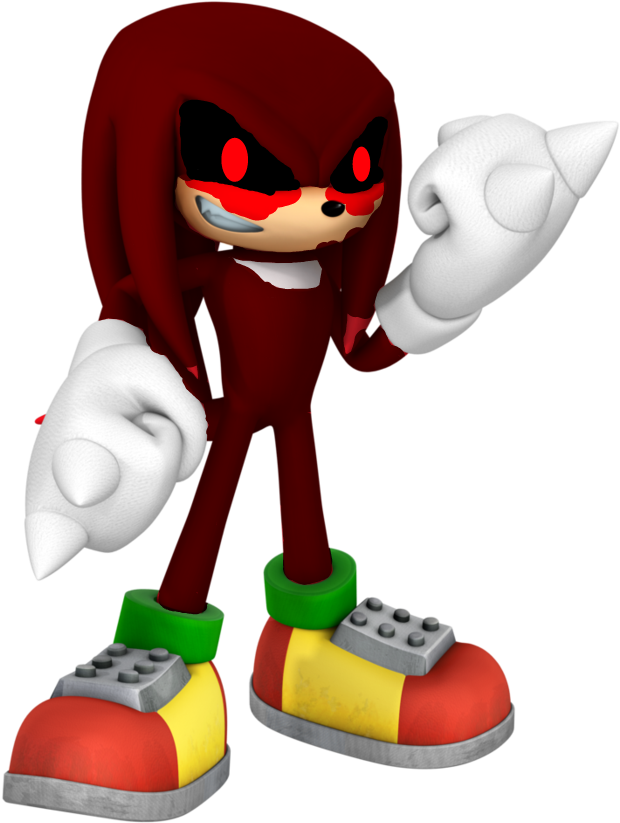 Knuckles The Echidna3 D Render