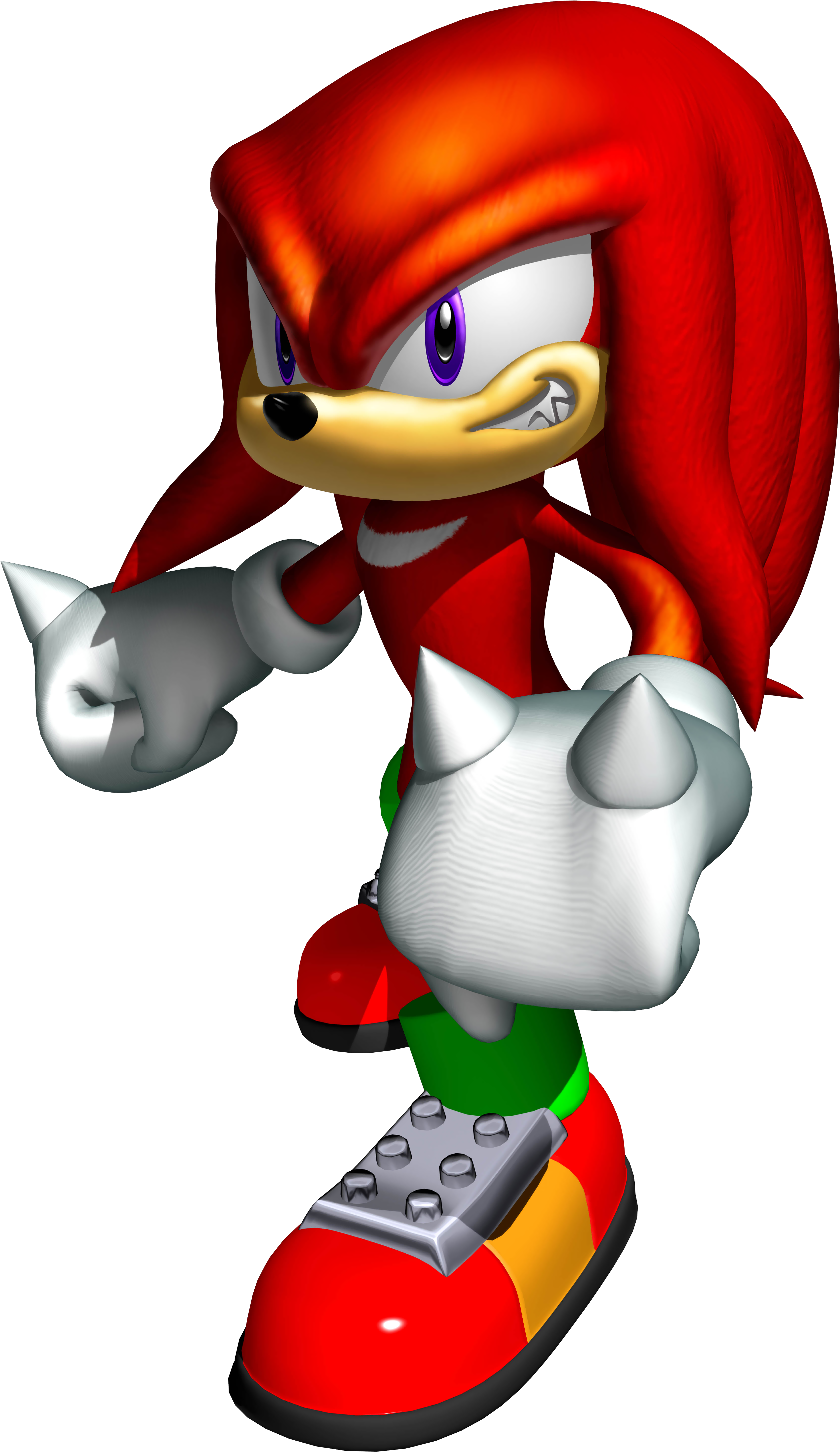 Knuckles The Echidna3 D Render