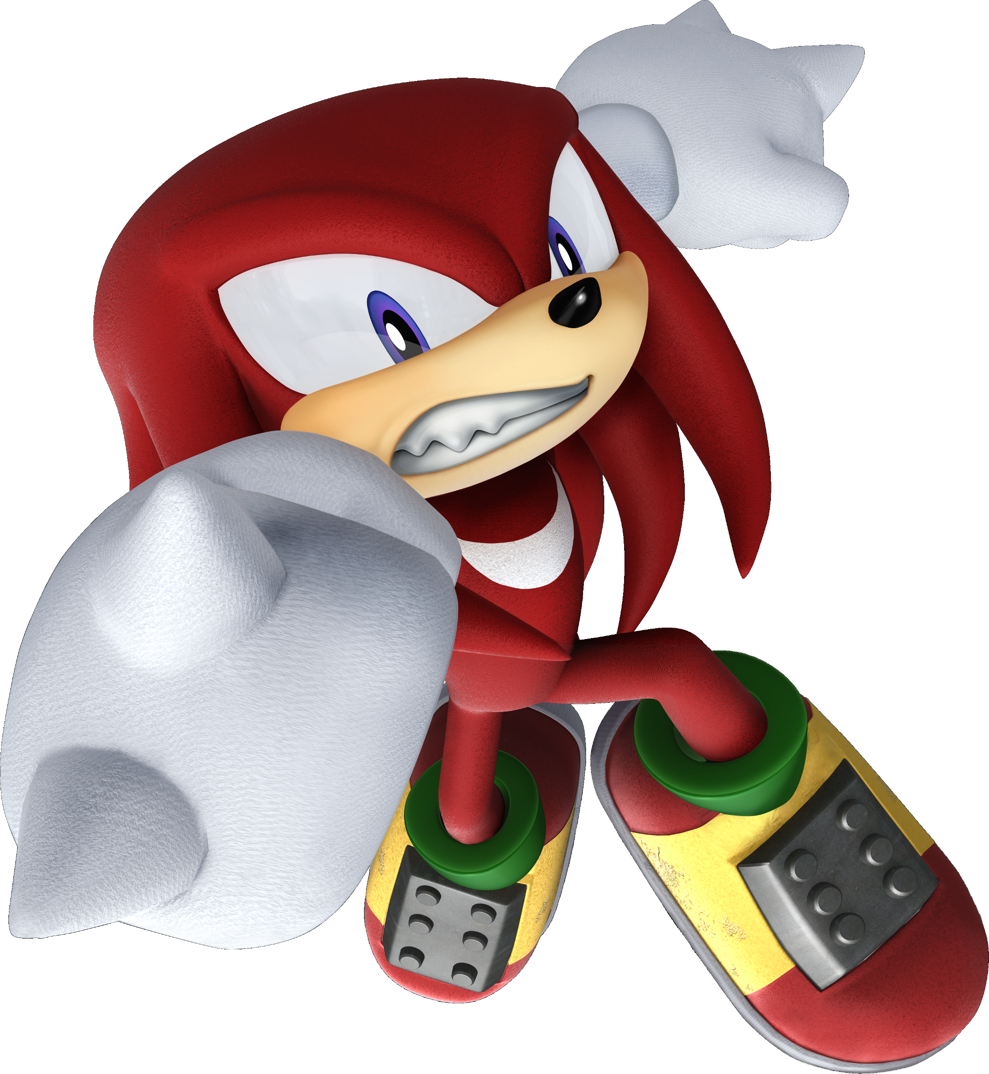 Knuckles The Echidna3 D Render