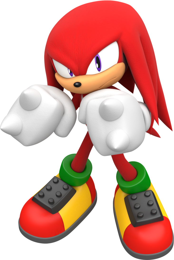 Knuckles The Echidna3 D Render