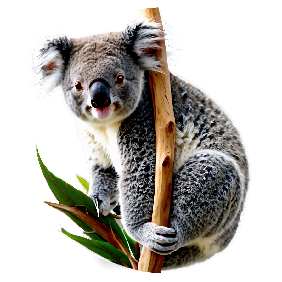 Koala On Branch Png Ndy