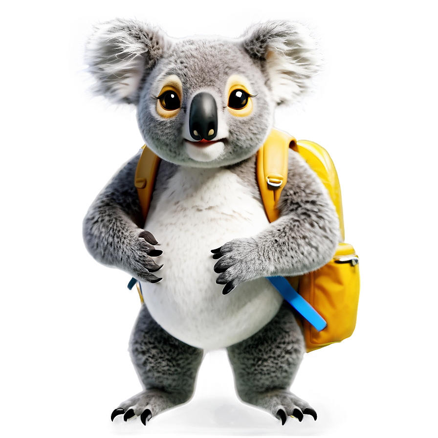 Koala With Backpack Png 17