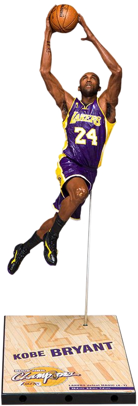 Kobe Bryant Lakers Dunk Action Figure