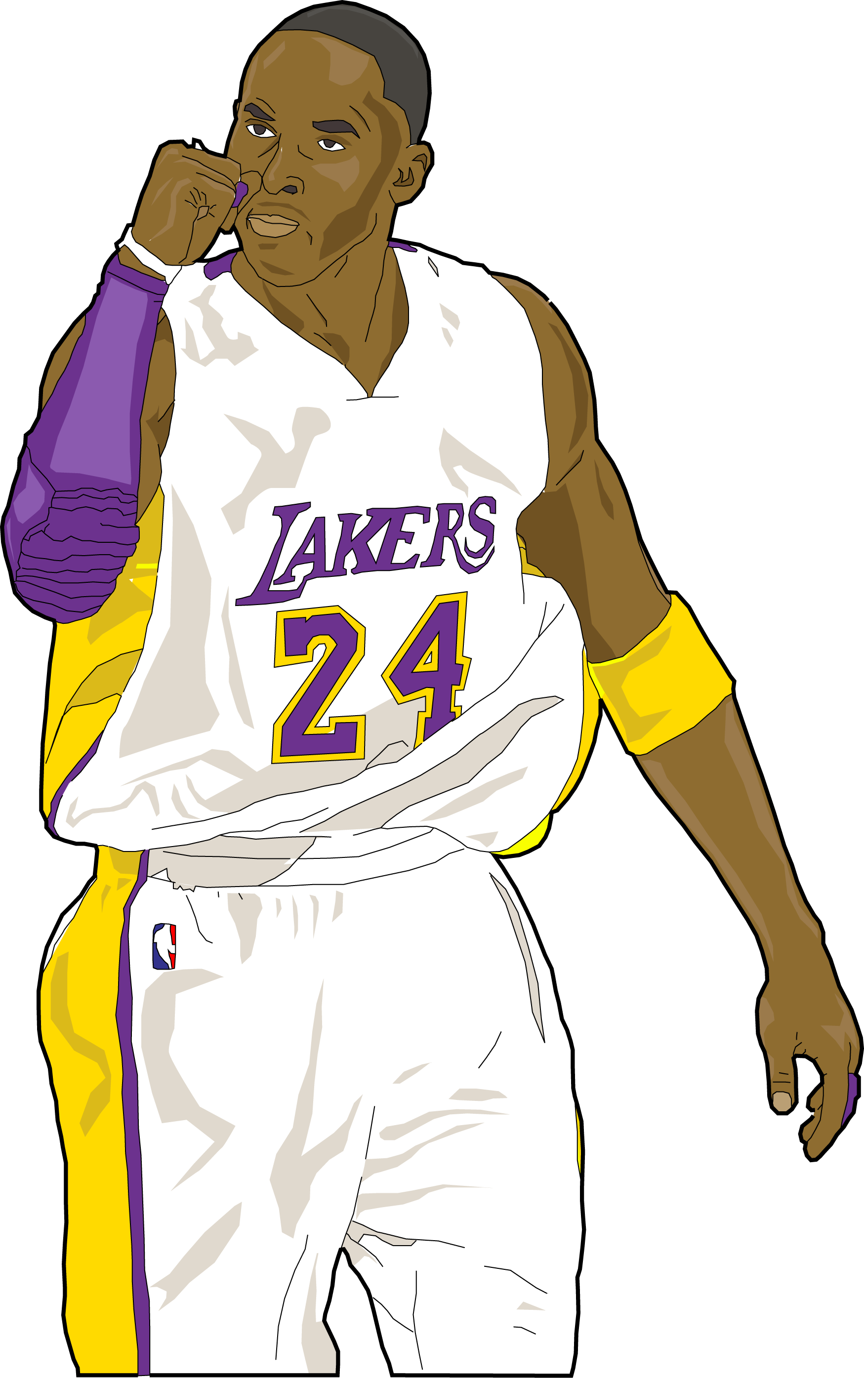 Kobe Bryant Lakers Illustration