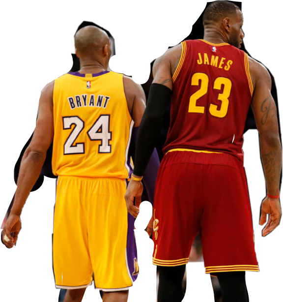 Kobe Bryantand Le Bron James Backto Back