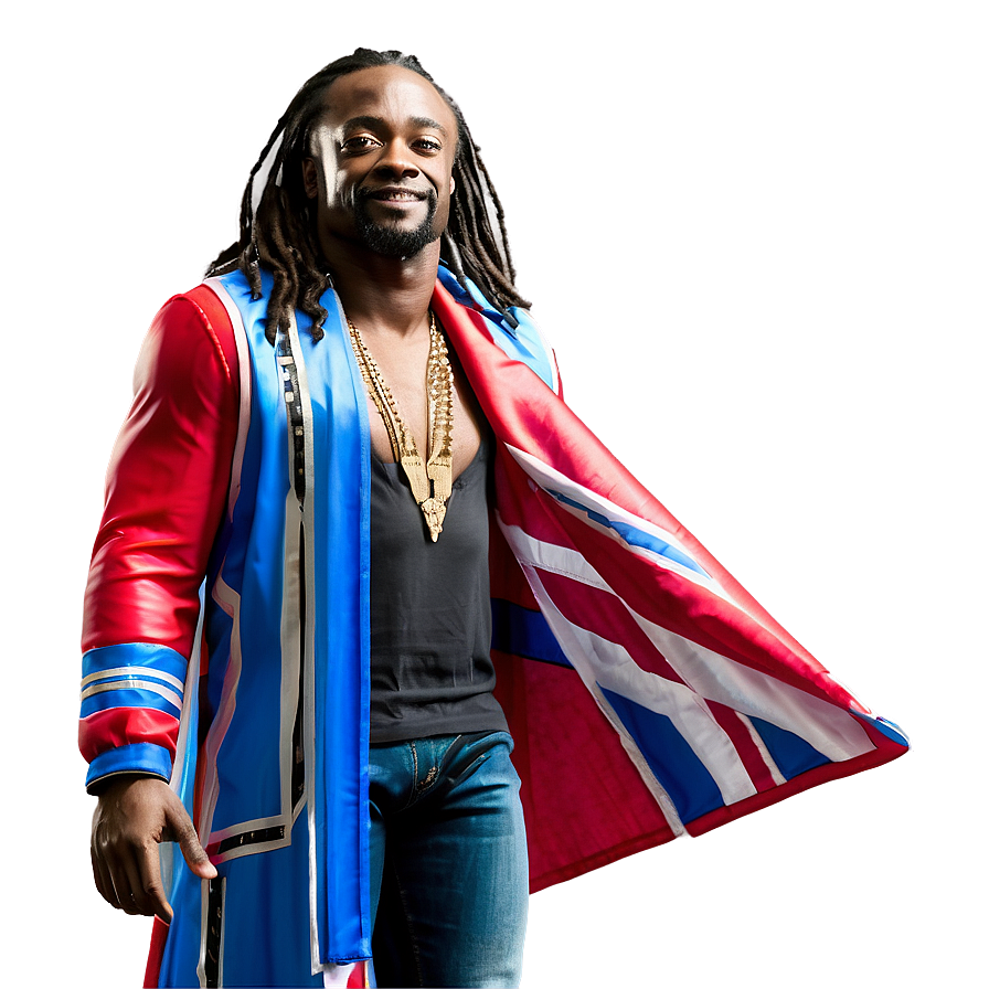 Kofi Kingston Signature Entrance Png Psg