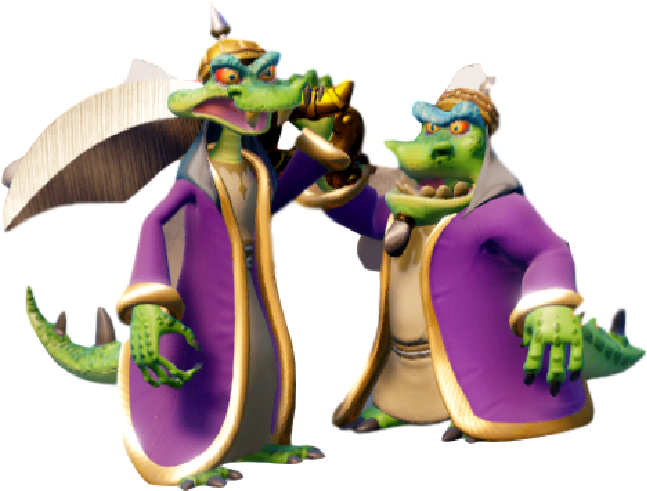 Komodo_ Brothers_ Crash_ Bandicoot_ Characters