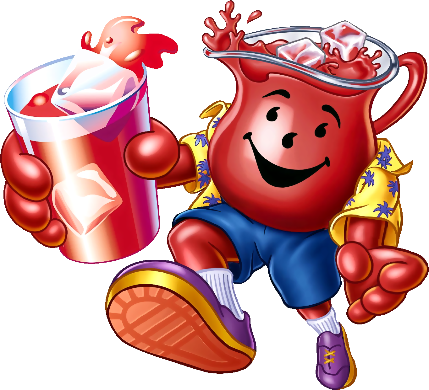 Kool Aid Man Cartoon Character