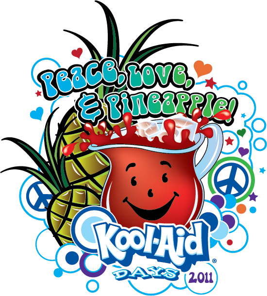 Kool Aid Man Peace Love Pineapple2011