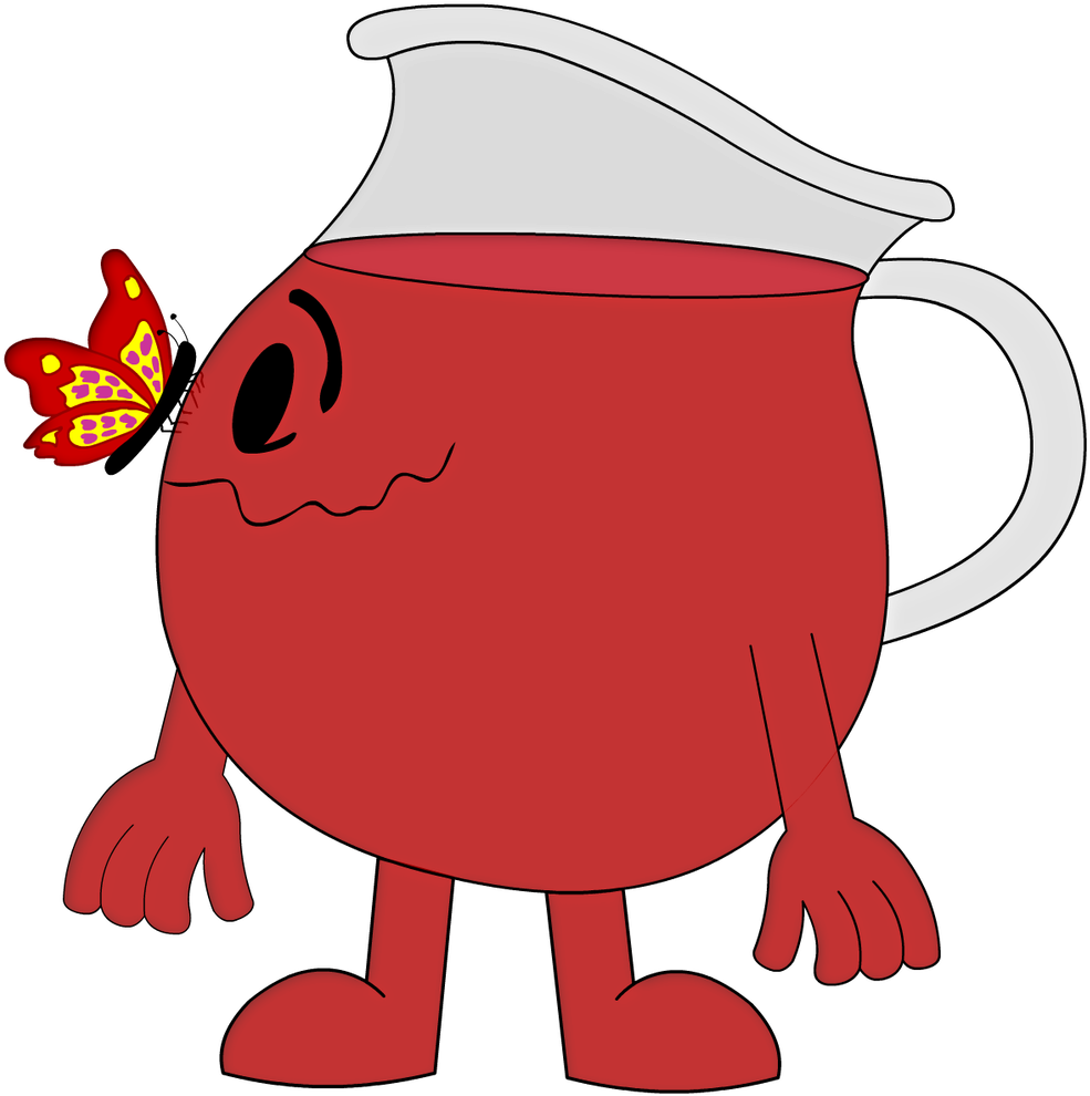 Kool Aid Manwith Butterfly