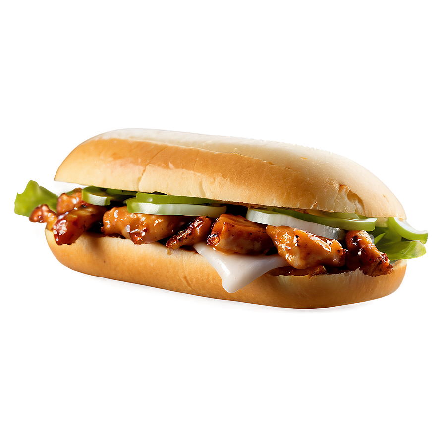 Korean Bbq Chicken Sandwich Png 06132024