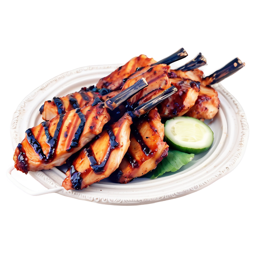 Korean Bbq Grilled Chicken Png Hvk