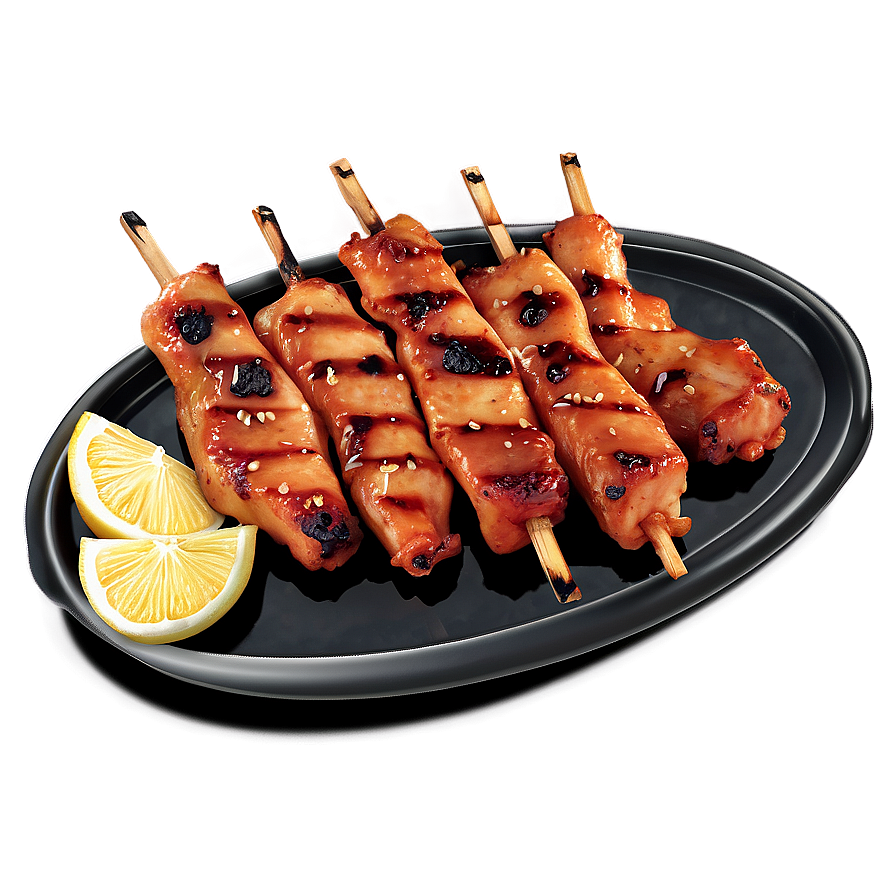 Korean Bbq Grilled Chicken Png Kjm