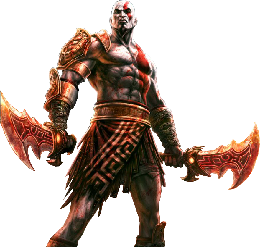 Kratos Godof War Fierce Stance